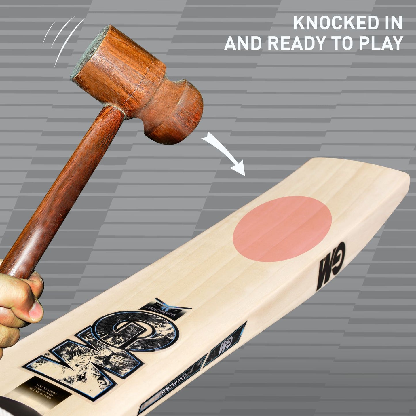 GM Diamond 404 English Willow Cricket Bat