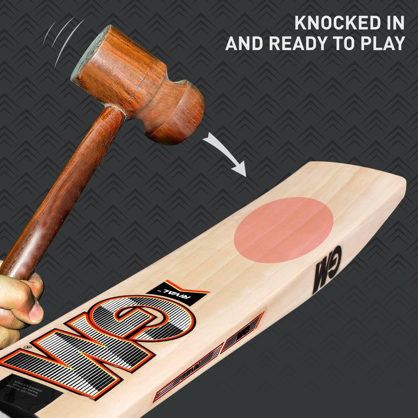 GM Rival 404 English Willow Cricket Bat